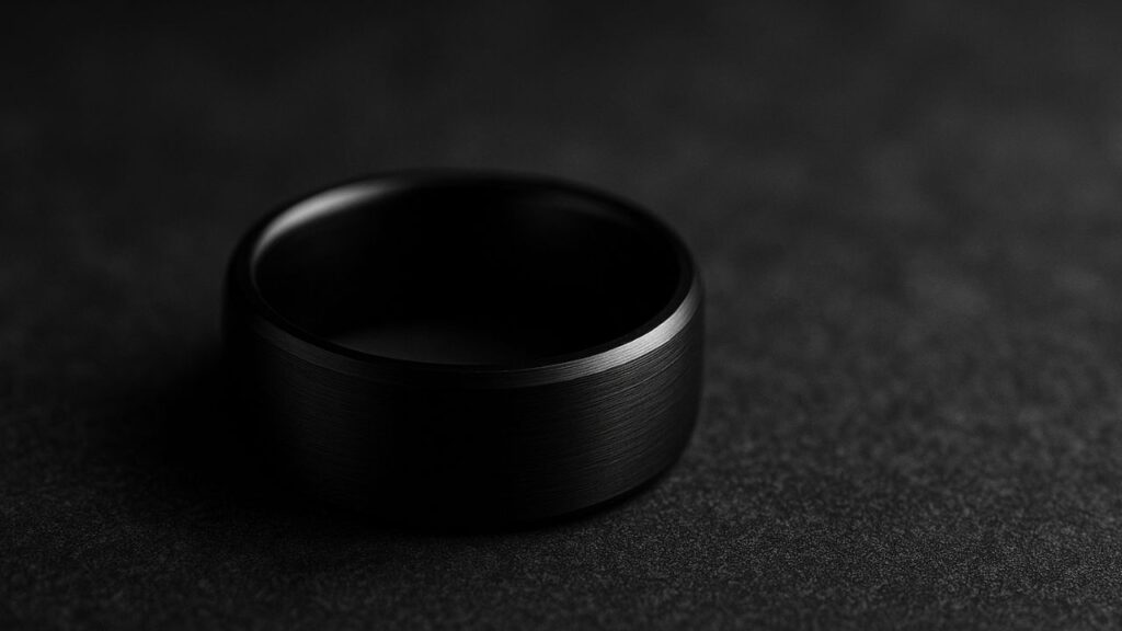 Black Wedding Ring