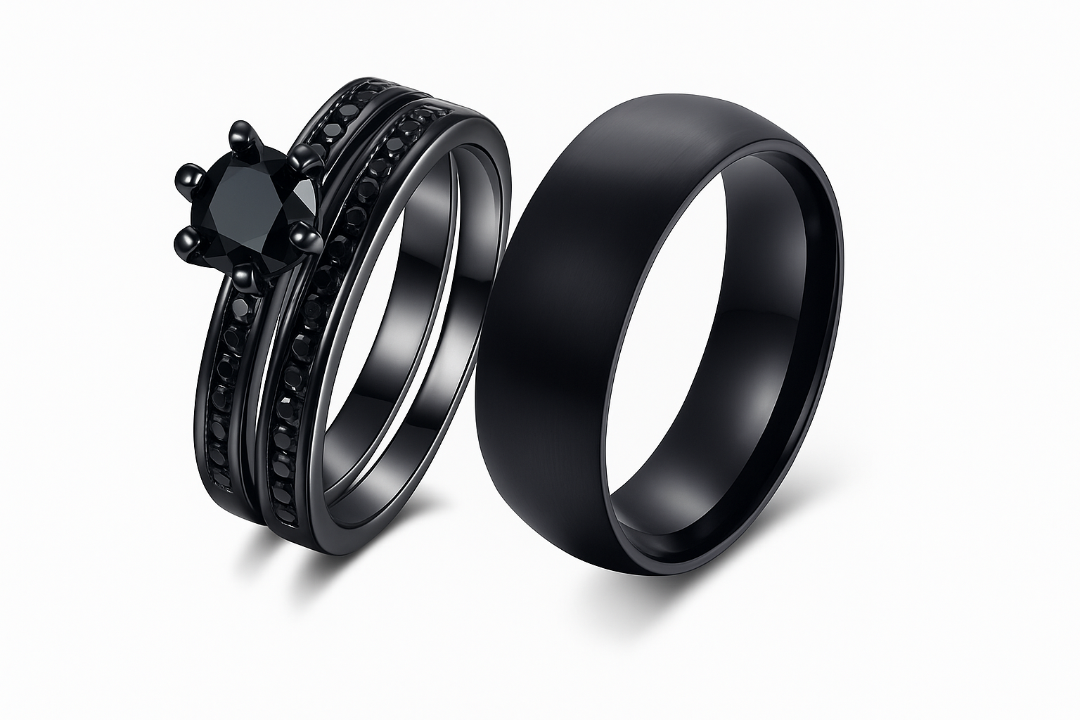 Common Meanings Behind a Black Wedding Ring