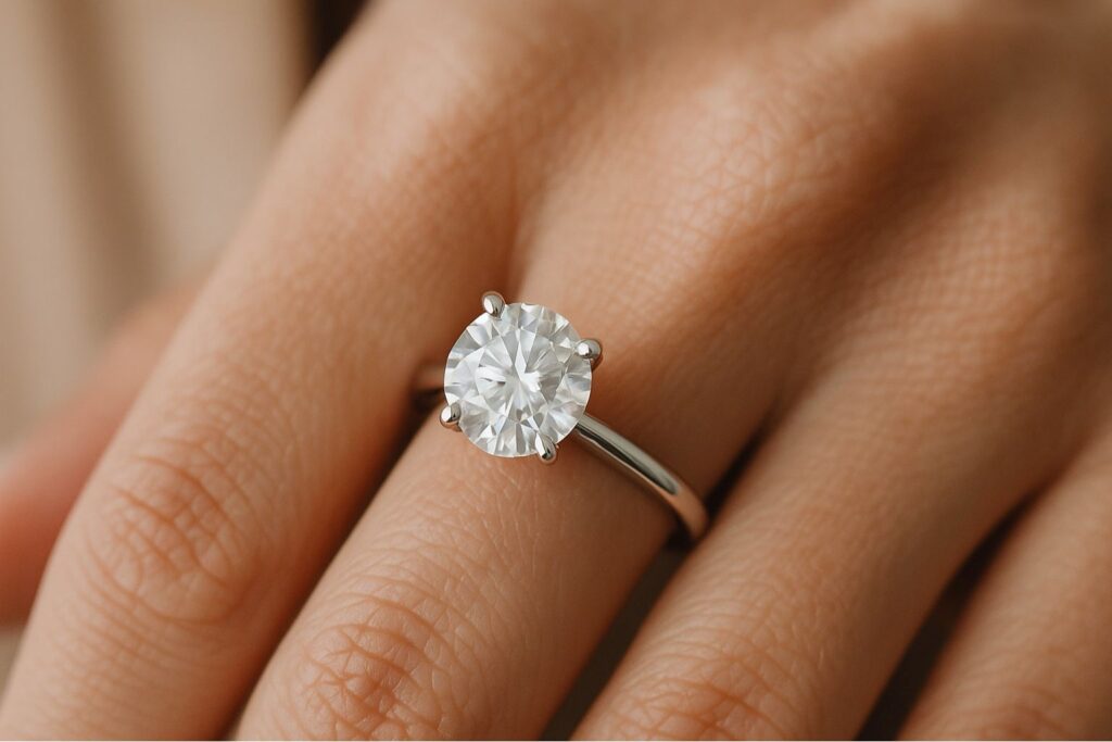Average Carat Size Engagement Ring