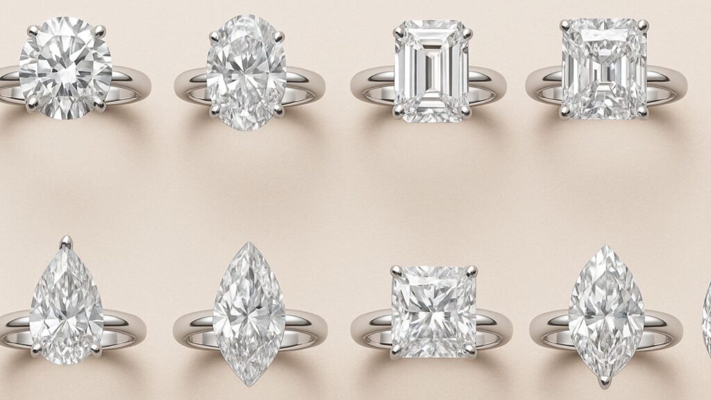 4 Carat Diamond ring  Shapes