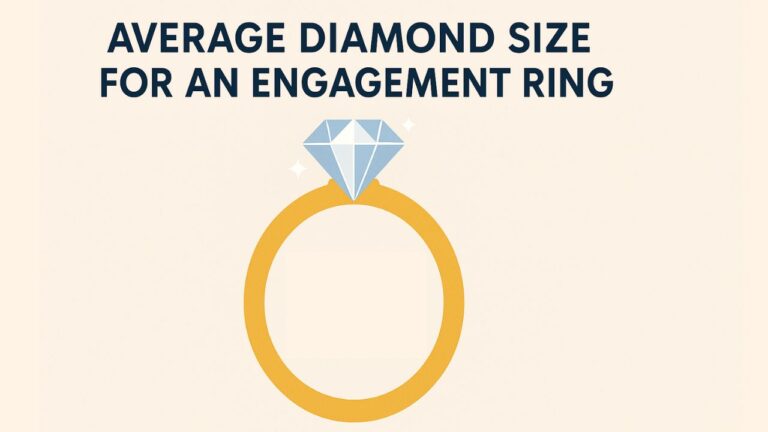 Average Diamond Size for an Engagement ring