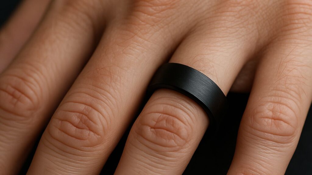Black Wedding Ring