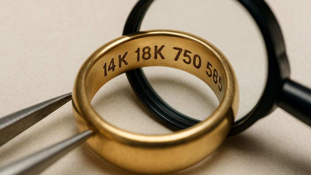 Check for Hallmarks or Stamps