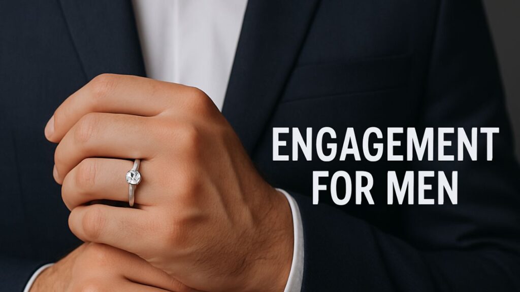 Engagement Ring Finger for Men