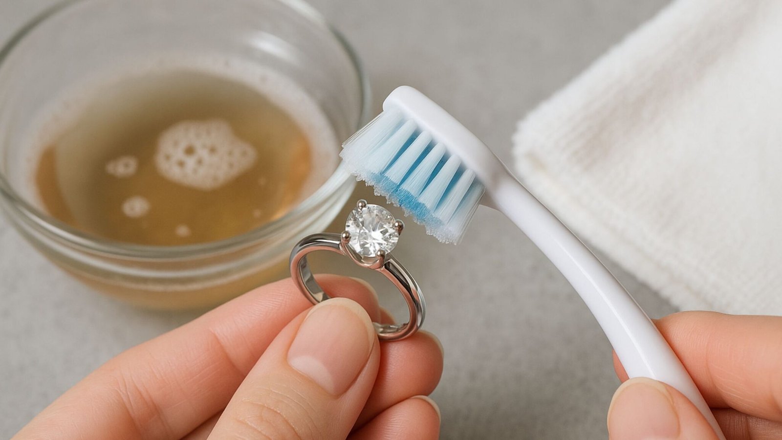 How to Clean Diamond Ring?