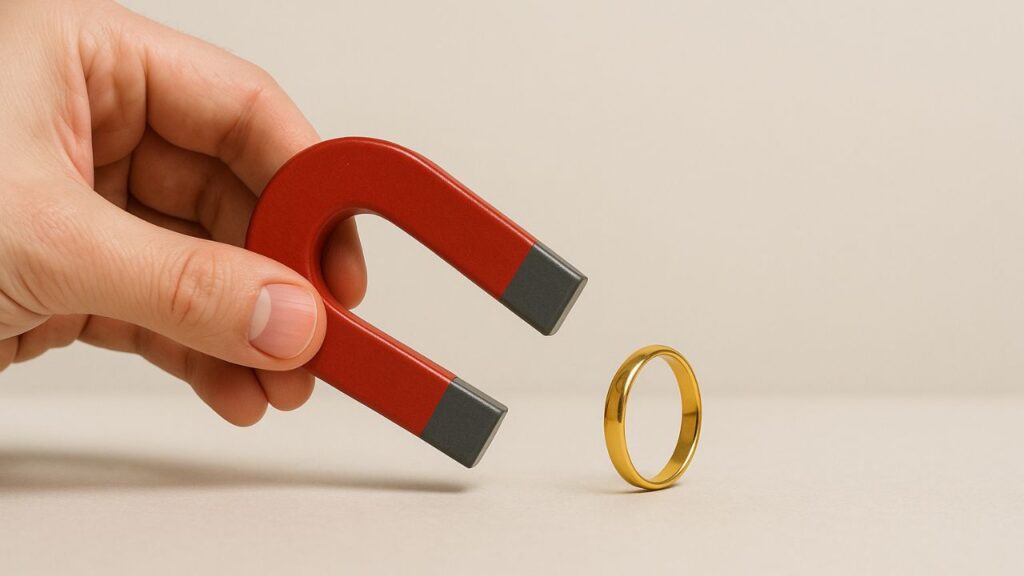  Magnet gold Test