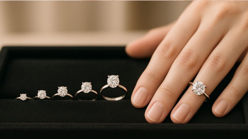 What Is the Average Engagement Ring Size