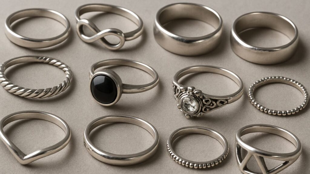 sterling silver rings